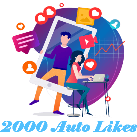 2000 Automatic Instagram Likes