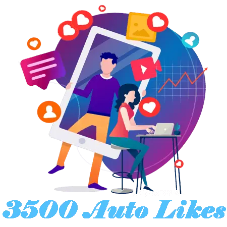 3500 Automatic Instagram Likes
